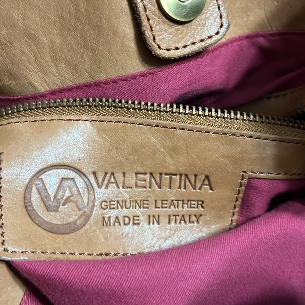 Genuine woven leather large shoulder bag - Picture 2 of 13